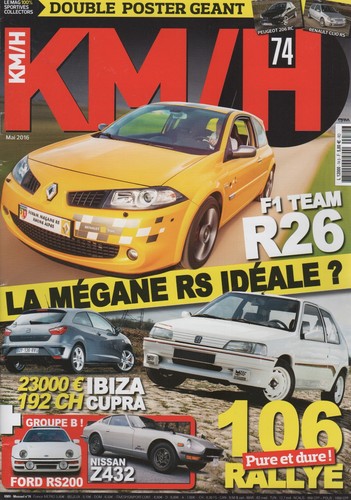 106 rallye megane rs - 106,