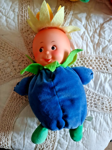 Peluche bébé poupée fruit - peluche,