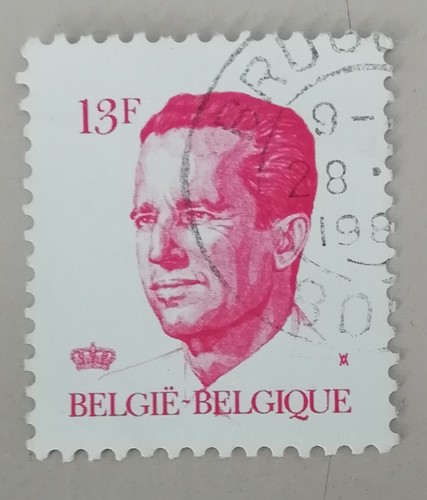 Timbre belgique belgie roi - timbre,
