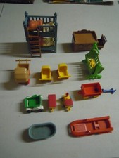 PLAYMOBIL ENFANTS LIT Poussette Landeau Commode a langer Berceau a bascul ect