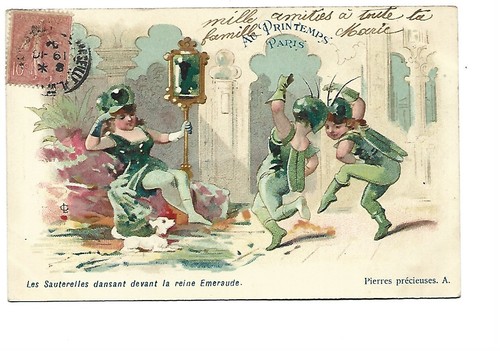 Illustration les sauterelles - -,