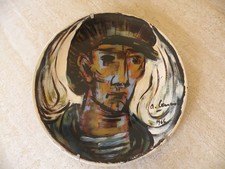 Superbe assiette en verre