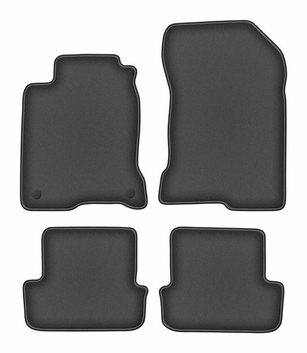 Jeu tapis velours - tapis, graphite