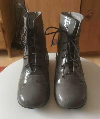 Bottines enfant cuir verni - ,