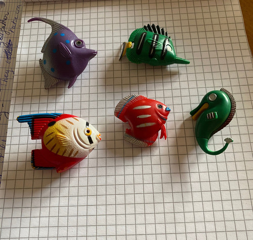 Lot poissons et 1 - 4,