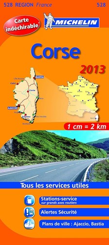 Carte routiere 528 corse - corse, hr