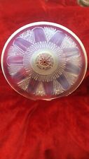 Art Deco Opalescent Glass Fruit Bowl - Possibility Light Fixture, Lamp, Chandelier