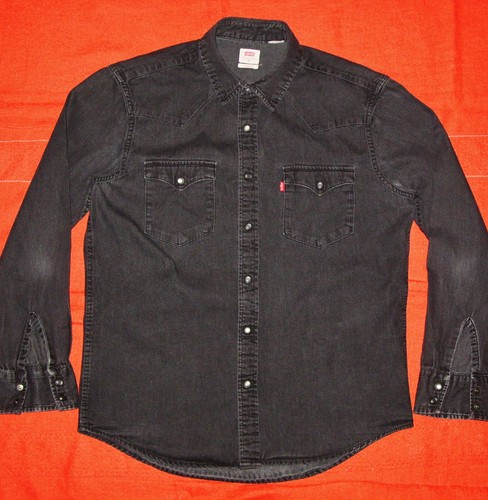Chemise levi jean black - chemise, en