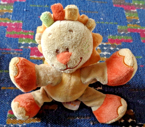 Doudou peluche petit lion - tp,