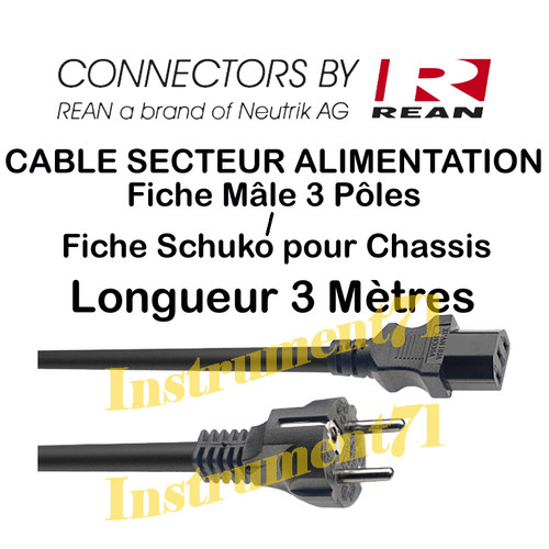 Câble secteur pôles - câble,