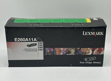 Lexmark E260A11A Return Program Laser Toner Cartridge - Black