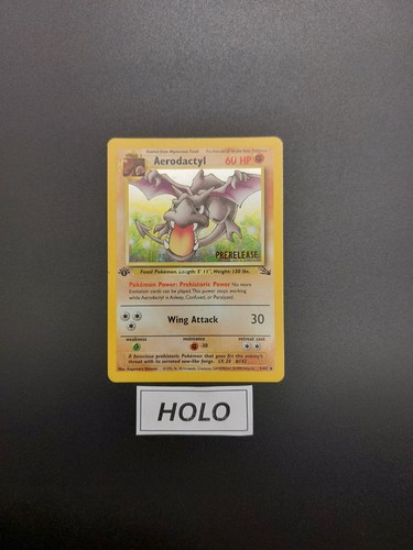 Carte pokémon aerodactyl - carte,