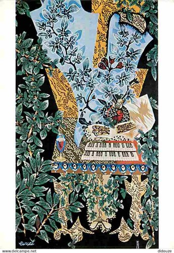 Carte postale art - carte,