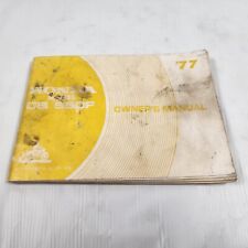 OEM Original Honda Owner's Manual Book -  1977 CB550F CB 550 Four CB550