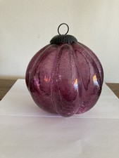 Grosse Boule De Noël Ancienne