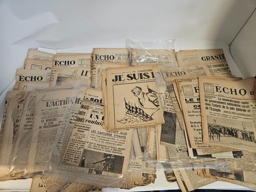 Lot vieux journaux - 81,