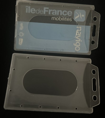 Porte badge rigide etui carte - etui,