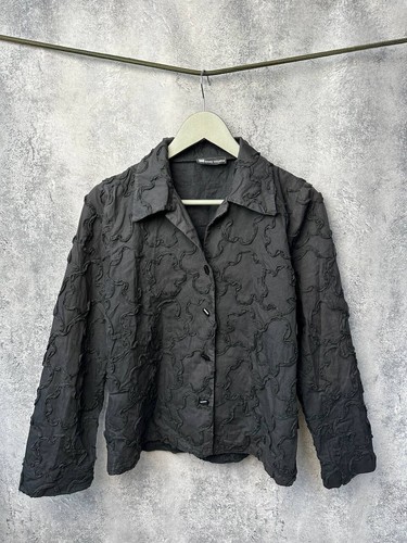 Chemise boutonnée noire