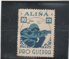 L647 ESPAGNE Lérida - Guerre Civile - Em. Local Républicain - Aligner - Allepuz