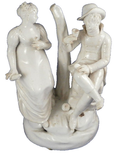 Ancienne figurine couple - ancienne,