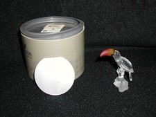 Swarovski Crystal Toucan 7621 NR 000 006 W/Box & Certificate