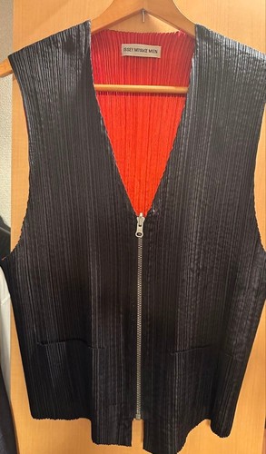 Gilet plissé issey miyake - plissé,