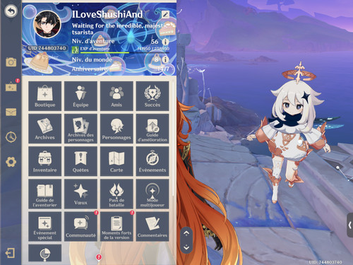 Genshin impact ar56 account - genshin,