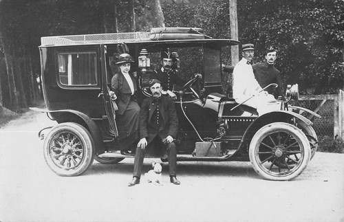 Cpa theme automobile carte - automobile,