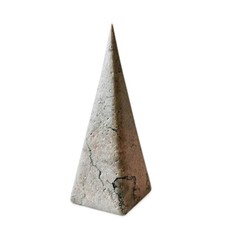 Pyramide Travertin Sculpture