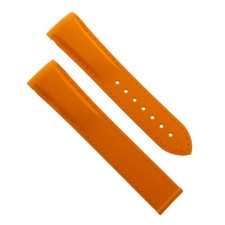 Omega Sangle Caoutchouc Orange