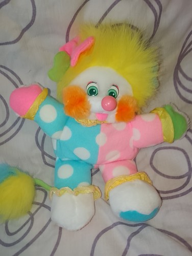 Peluche popples clown série - popples,