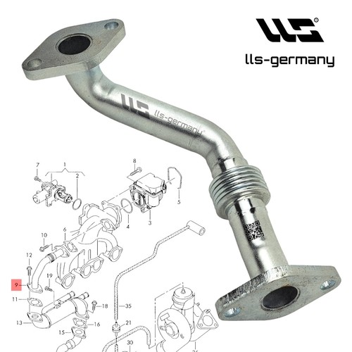 Conduite vanne agr - vanne, audi