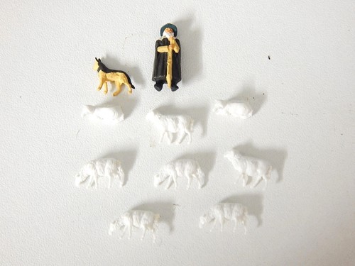 Personnage animaux berger - animaux,
