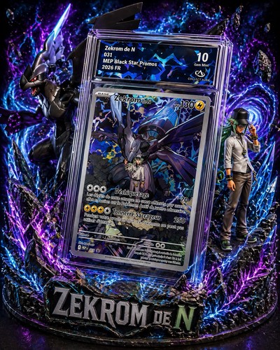 Carte pokemon zekrom de n - carte,