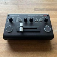 Roland V-02HD MK 2 II Compact Streaming Video Mixer HDMI 10 channel Audio Mixing