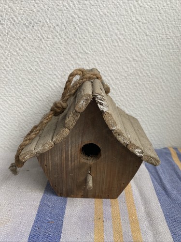 Ancien nichoir bois maison - nichoir,