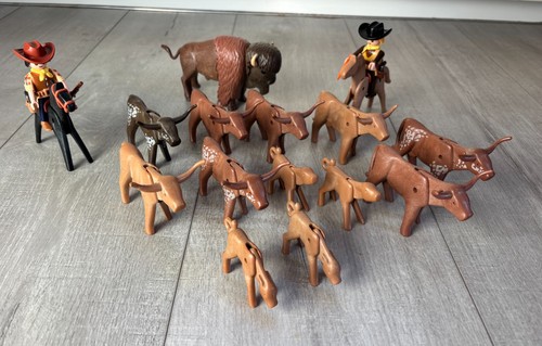 Playmobil western vintage lot - western,