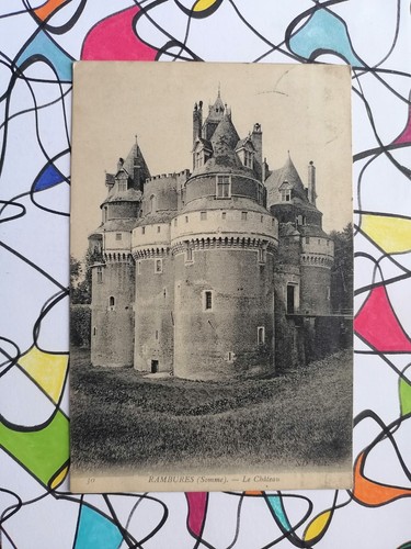 Cpa rambures somme le - cpa, 80