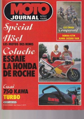 Moto journal 632 comp 125 - moto, n°632