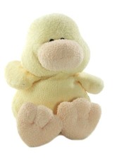Doudou Peluche Canard jaune