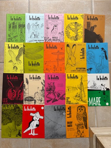 Lot revues hulotte en - 56, la