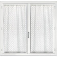 Lot de 2 voilages 70x190 cm