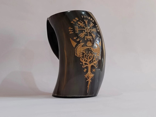 Tasse bière médiévale - tasse, 6"