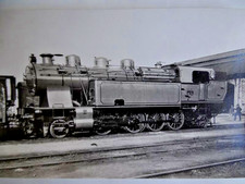 photo card - postcard train loco steam P.O midi 141316-Clermont (Naughty ref 194)