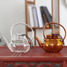 Théière en verre à haute