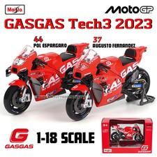 1:18 2023 GASGAS Tech3 37 # Augusto Fernandez 44 # Pol Espargaro Moto GP Alliage