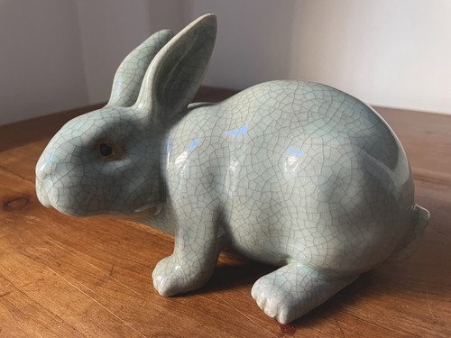 Lapin céramique bavent - lapin,