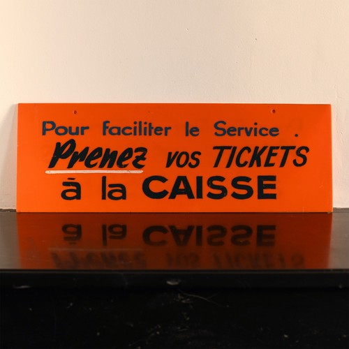 Ancien panneau prenez - ancien,