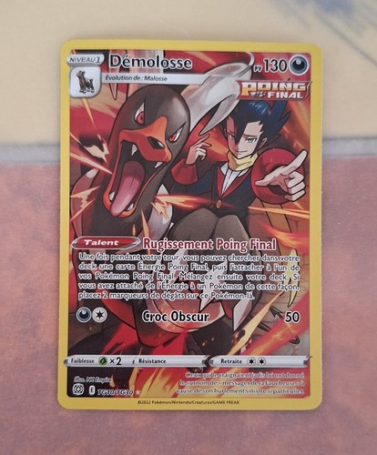 Carte pokémon démolosse - carte,
