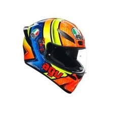 Casque Intégral Moto AGV K1-S K1 Izan Multi Orange Jaune Bleu Fermeture DD E2206